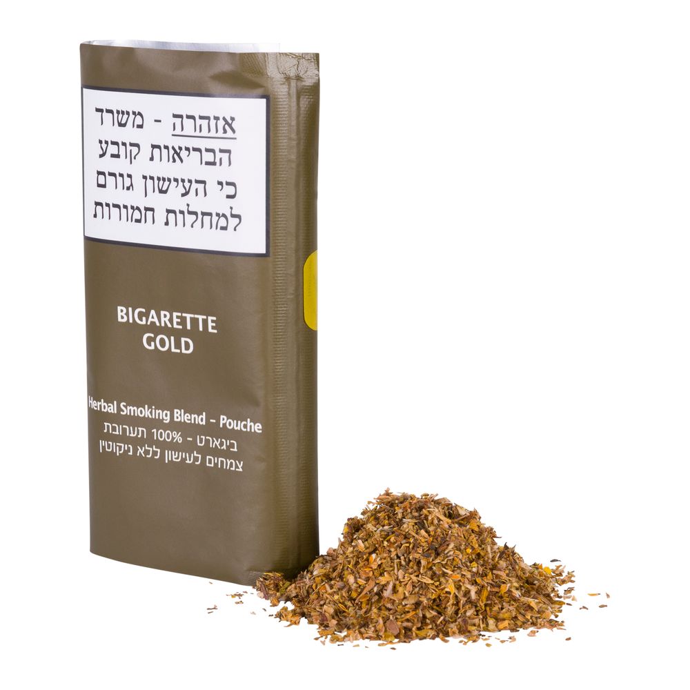 BIGARETTE GOLD -  גולד מועשר בטרפנים